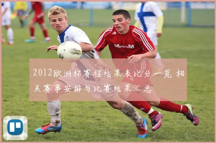 2012欧洲杯赛程结果表比分一览 相关赛事安排与比赛结果汇总